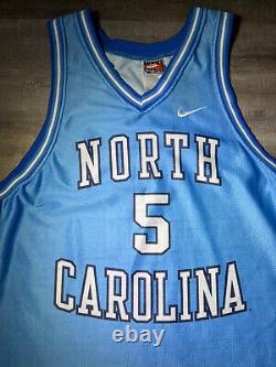 Maillot NIKE UNC North Carolina Tar Heels Vintage Ed Cota NCAA, taille XL