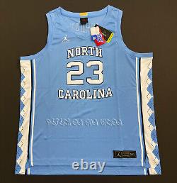 Maillot Nike Elite de Michael Jordan des North Carolina Tar Heels en bleu, 2xl XXL Nwt