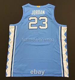 Maillot Nike Elite de Michael Jordan des North Carolina Tar Heels en bleu, 2xl XXL Nwt