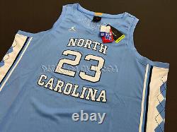 Maillot Nike Elite de Michael Jordan des North Carolina Tar Heels en bleu, 2xl XXL Nwt