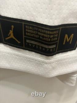 Maillot Nike Jordan DN9341-100 pour homme, taille moyenne, Dri-Fit UNC Tarheels, édition limitée, neuf avec étiquette
