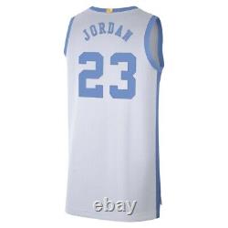 Maillot Nike Jordan DN9341-100 pour hommes XL Dri-Fit UNC Tarheels en édition limitée NWT