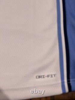 Maillot Nike Jordan Elite Dri-Fit UNC Carolina Tarheels CN3016-100 pour hommes en taille M de CARTER.