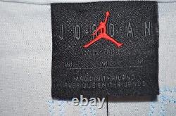 Maillot Nike Jordan Elite Dri-Fit UNC Carolina Tarheels DN9341-100 pour homme, taille moyenne