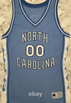 Maillot Pro Cut Authentique Champion UNC Tar Heels Eric Montross