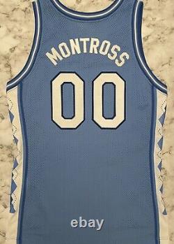 Maillot Pro Cut Authentique Champion UNC Tar Heels Eric Montross