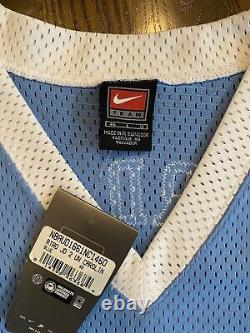 Maillot RARE Nike Authentic MICHAEL JORDAN #23 UNC North Carolina Tar Heels en taille 46 L