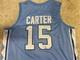 Maillot Unc North Carolina Tar Heels Signé Par Vince Carter Psa/dna
