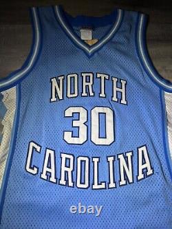 Maillot UNC des Tar Heels authentique Vintage Nike Rasheed Wallace, taille 40, medium, années 90, rare