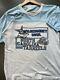 Maillot Vtg Unc Tar Heels 1980 Bluebonnet Bowl En Deux Tons Minces Taille M