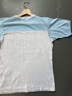 Maillot VTG UNC Tar Heels 1980 Bluebonnet Bowl en deux tons minces Taille M