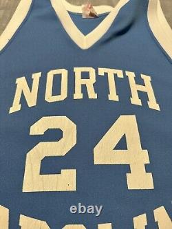 Maillot Vintage Authentique Rawlings de Joe Wolf des Tar Heels de North Carolina UNC