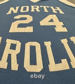 Maillot Vintage Authentique Rawlings de Joe Wolf des Tar Heels de North Carolina UNC
