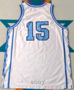 Maillot Vintage Vince Carter des Tar Heels de la Caroline du Nord Nike UNC Fabriqué aux États-Unis en taille Large