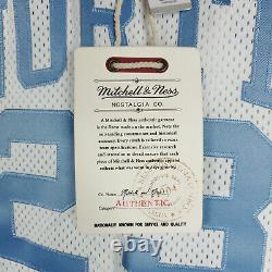 Maillot authentique Michael Jordan UNC Tar Heels Mitchell & Ness NCAA S neuf avec étiquette