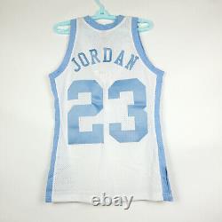 Maillot authentique Michael Jordan UNC Tar Heels Mitchell & Ness NCAA S neuf avec étiquette