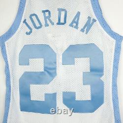 Maillot authentique Michael Jordan UNC Tar Heels Mitchell & Ness NCAA S neuf avec étiquette