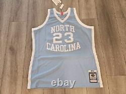 Maillot authentique Mitchell Ness M&N de Michael Jordan des Tar Heels de Caroline du Nord UNC