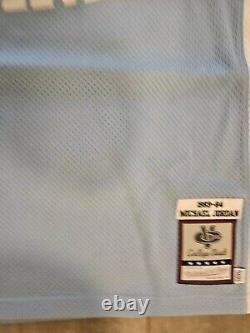Maillot authentique Mitchell Ness M&N de Michael Jordan des Tar Heels de Caroline du Nord UNC