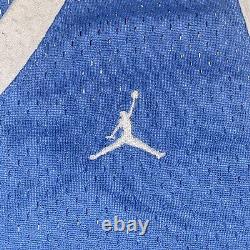 Maillot authentique Nike de Michael Jordan UNC Tar Heels NCAA bleu pour hommes XL
