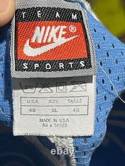 Maillot authentique vintage Nike Michael Jordan North Carolina UNC Tar Heels 48 XL