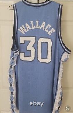 Maillot authentique vintage Nike North Carolina Tar Heels Rasheed Wallace #30 UNC