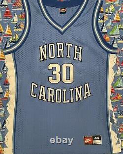 Maillot authentique vintage Nike North Carolina Tar Heels UNC de Rasheed Wallace