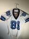 Maillot Blanc Utilisé En Jeu Unc Tar Heels De Caroline Du Nord #81 Taille 54