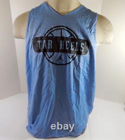 Maillot d'entraînement bleu marine North Carolina Tar Heels UNC #42, taille 3XL, porté en match 2610