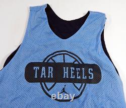 Maillot d'entraînement bleu marine North Carolina Tar Heels UNC #42, taille 3XL, porté en match 2610