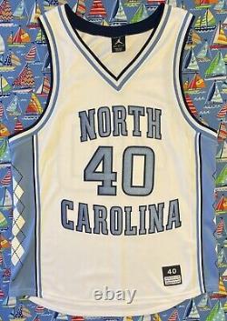 Maillot de basket-ball authentique d'Harrison Barnes des Tar Heels de North Carolina UNC.