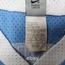 Maillot de basket-ball vintage Michael Jordan de la Caroline du Nord Nike 44 cousu authentique
