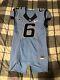 Maillot De Football Nike North Carolina Tar Heels Sean Tapley Taille 40 Acc Bleu