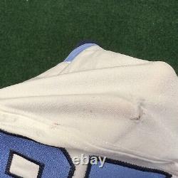 Maillot de football Nike North Carolina Tar Heels UNC porté lors du jeu #87, taille 42