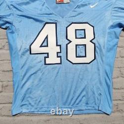 Maillot de football des North Carolina Tar Heels des années 90 porté lors de jeux en Nike Pro Cut Sewn