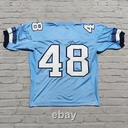 Maillot de football des North Carolina Tar Heels des années 90 porté lors de jeux en Nike Pro Cut Sewn