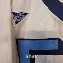 Maillot de jeu Nike North Carolina Tar Heels UNC 52 de football coupé professionnel Vintage 54 2XL