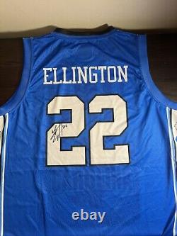 Maillot des Tar Heels de Caroline du Nord signé par Wayne Ellington