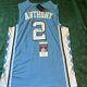 Maillot Signé Autographié Des North Carolina Tar Heels De Cole Anthony Magic Unc Jsa