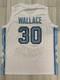 Maillot Signé De Rasheed Wallace North Carolina Tar Heels Unc Autographié Bas Coa