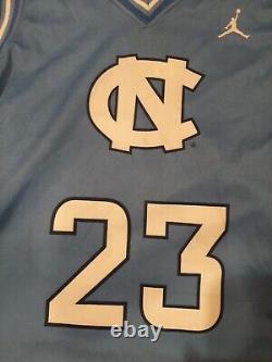 Maillot vintage UNC North Carolina Tar Heels Jordan XL NCAA #23 Jumpman NEUF avec étiquette