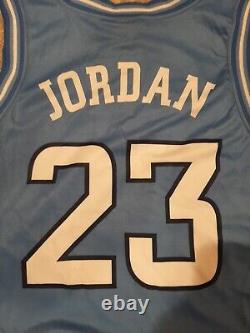 Maillot vintage UNC North Carolina Tar Heels Jordan XL NCAA #23 Jumpman NEUF avec étiquette