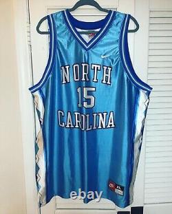 Maillots rétro Nike de l'équipe NCAA UNC North Carolina Tarheels Jamison Carter en taille XL