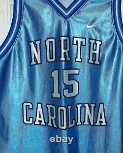 Maillots rétro Nike de l'équipe NCAA UNC North Carolina Tarheels Jamison Carter en taille XL