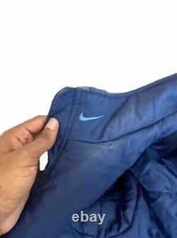 Manteau de pull Nike authentique North Carolina Tarheels bleu vintage Y2K UNC