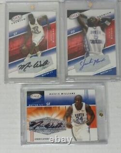 Marvin Williams Jackie Manuel SAGE Master 1/1 Autos UNC Tar Heels
<br/>
   	<br/>La traduction en français serait: Marvin Williams Jackie Manuel SAGE Master 1/1 Autos UNC Tar Heels