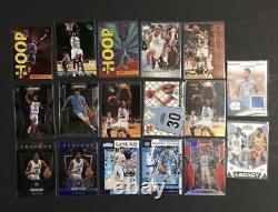 Massive Unc North Carolina Tar Talons Basketball Auto/jeu-utilisé/rookie Card Lot