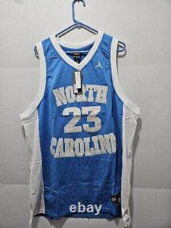 Michael Jordan 1983-84 Maillot Authentique Rd 2XL UNC Tar Heels Nike