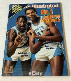 Michael Jordan 1983 Unc Tarheels 1er Magazine Des Sports Illustrated Dernière Danse