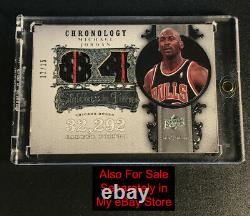 Michael Jordan 2015 Upper Deck Mc-mj Master Collection Autographe Automatique /20 Mj